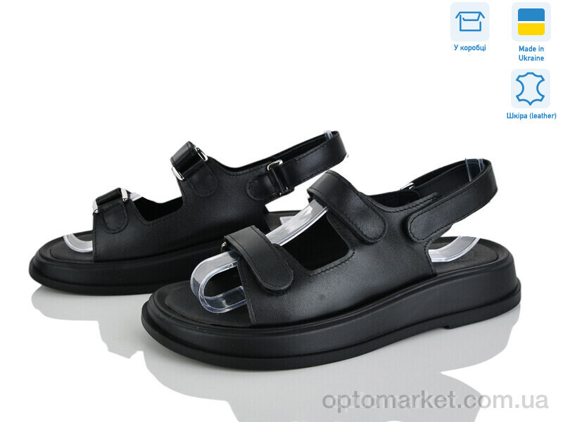 Купить Босоніжки жіночі 626-2A Ailinda чорний, фото 2