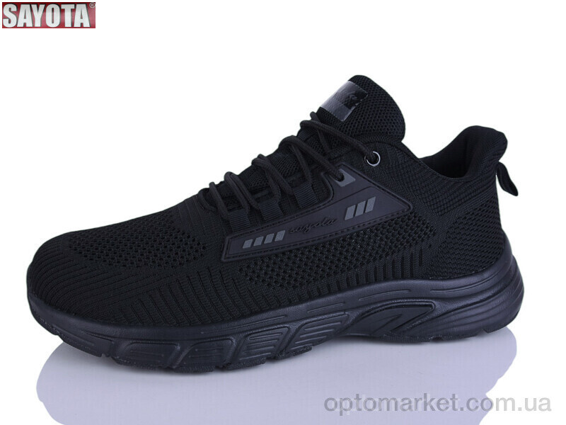 Купить Кросівки чоловічі 635-1 Sayota чорний, фото 2