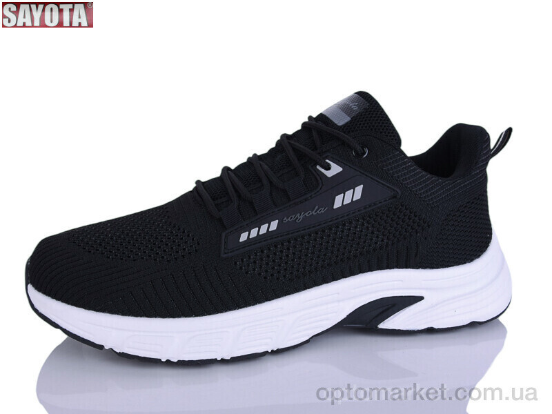 Купить Кросівки чоловічі 635-2 Sayota чорний, фото 2