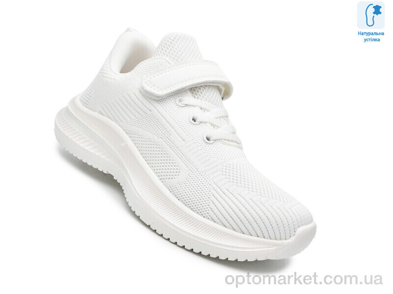 Купить Кросівки дитячі 65015M Флип білий, фото 3