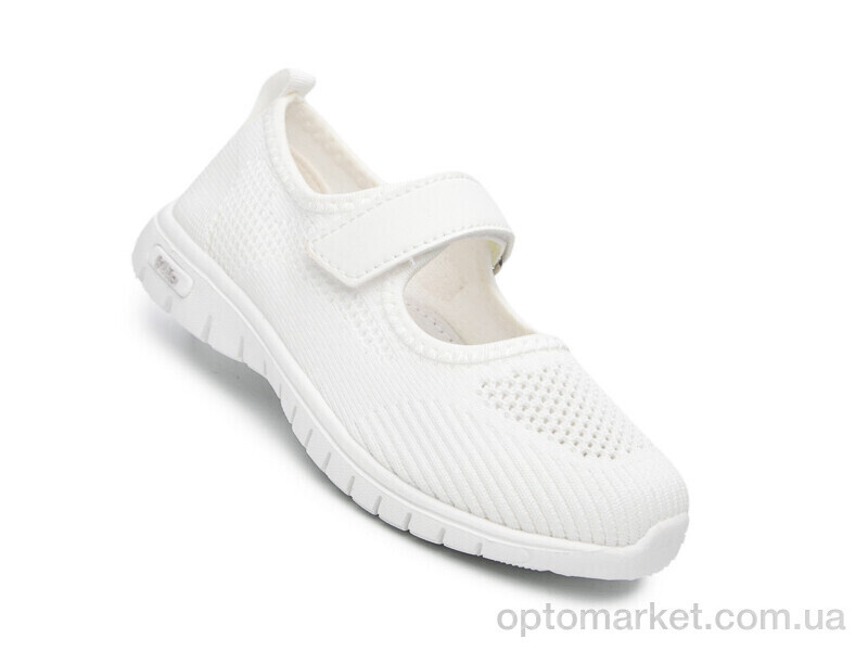 Купить Туфлі дитячі 65020A Флип білий, фото 3