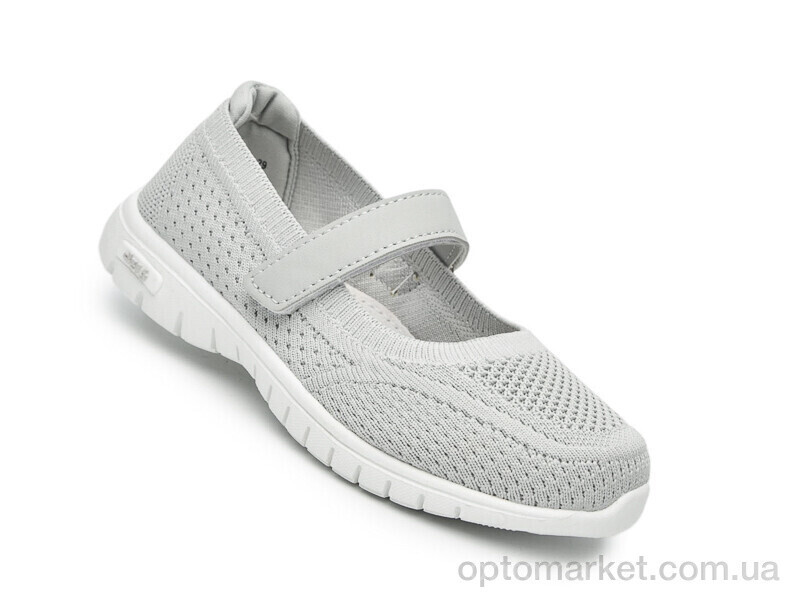 Купить Туфлі дитячі 65021C Флип сірий, фото 3