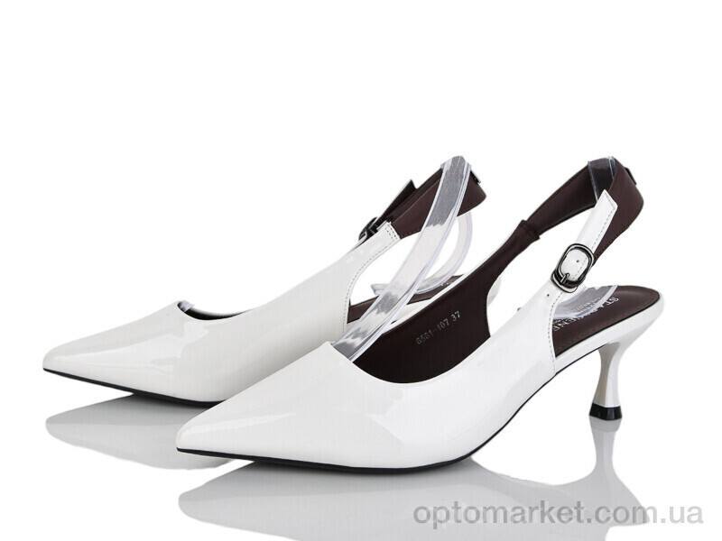 Купить Туфлі жіночі 6581-107 Starscene білий, фото 2