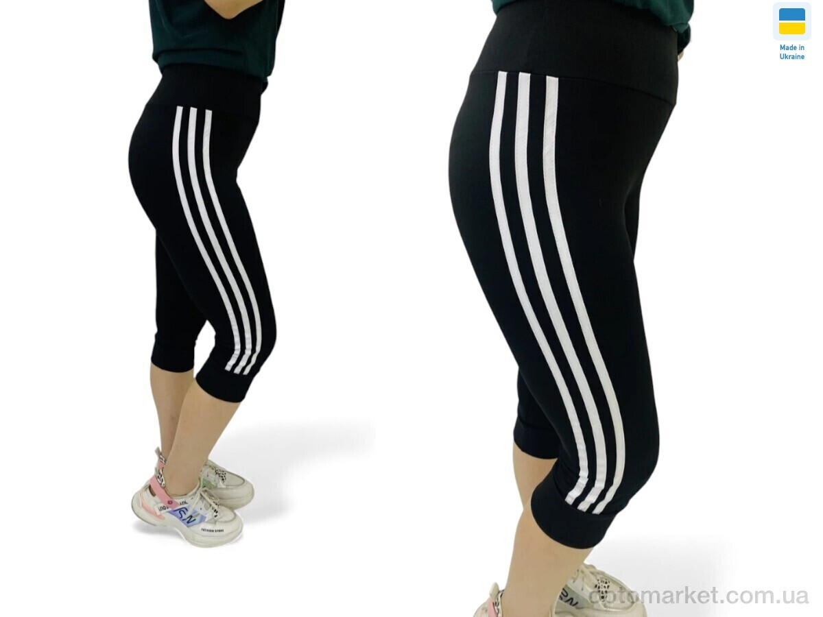 Купить Капрі жіночі 66 чорний Sport style чорний, фото 2