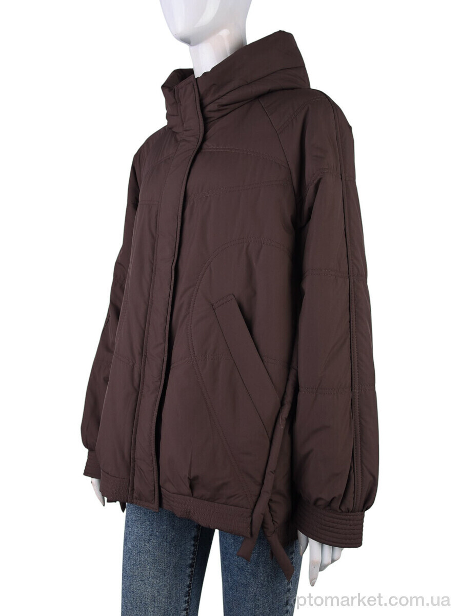 Купить Куртка жіночі 6605-655 coffee MeTioTik коричневий, фото 4