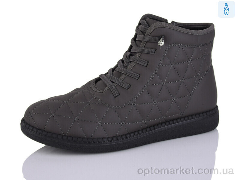 Купить Черевики жіночі 661-7 Коронате сірий, фото 2