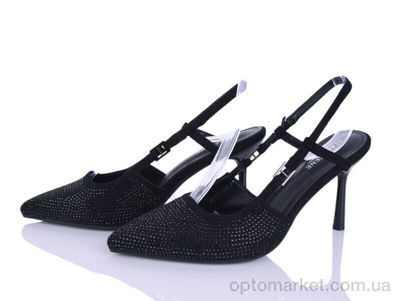 Купить Туфлі жіночі 66823-136 Starscene чорний, фото 2