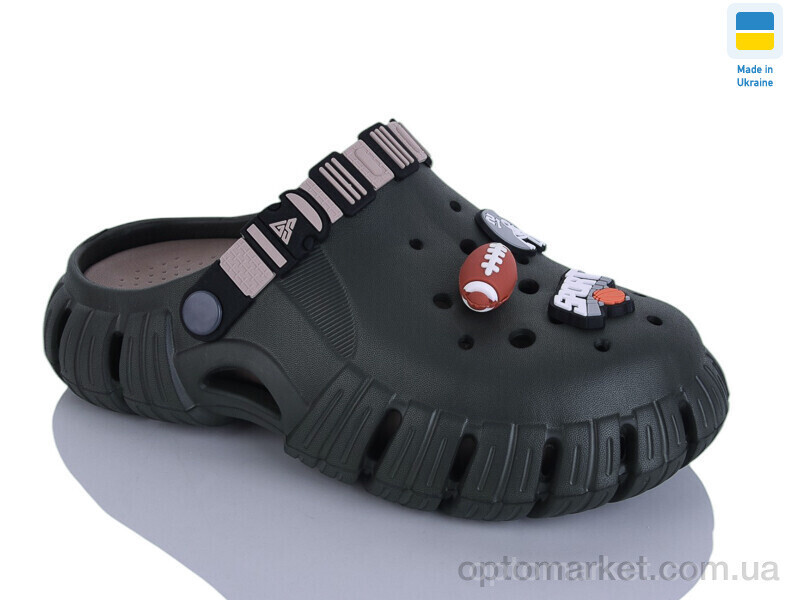 Купить Крокси жіночі 6770 зелений Gipanis зелений, фото 2