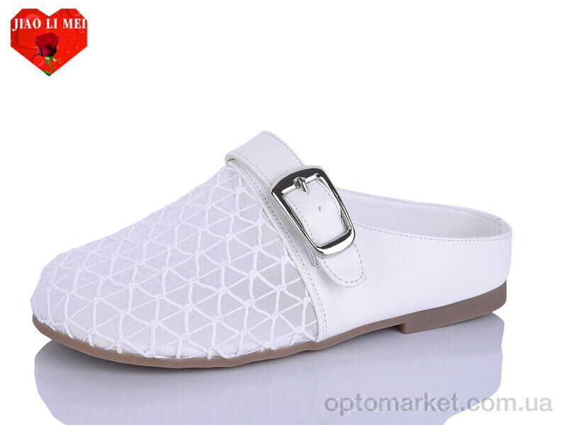 Купить Сабо жіночі 680-2 Jiao Li Mei білий, фото 2