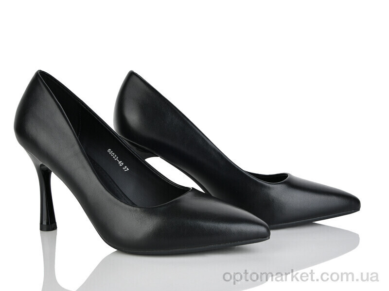 Купить Туфлі жіночі 68033-40 Starscene чорний, фото 2