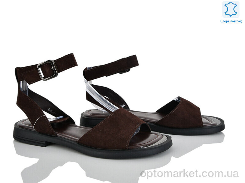 Купить Босоніжки жіночі 6905-13 Бабочка-Mengfuna-AESD коричневий, фото 2