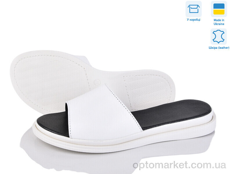 Купить Шльопанці жіночі 69502–8 Ailinda білий, фото 2
