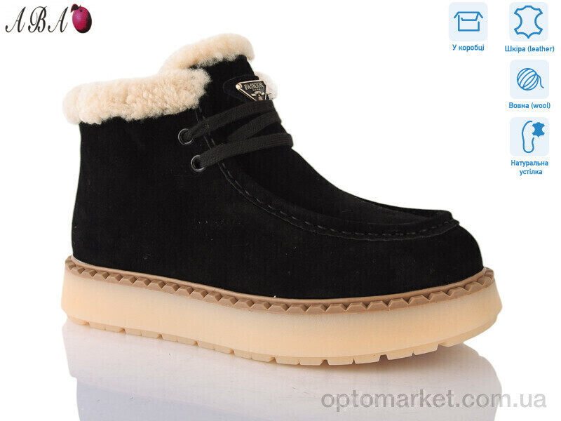 Купить Черевики жіночі 6ABA8-2 Hengji чорний, фото 2