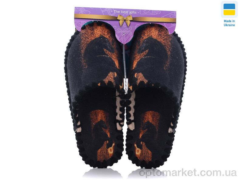 Купить Капці чоловічі 7-121 Vends чорний, фото 2