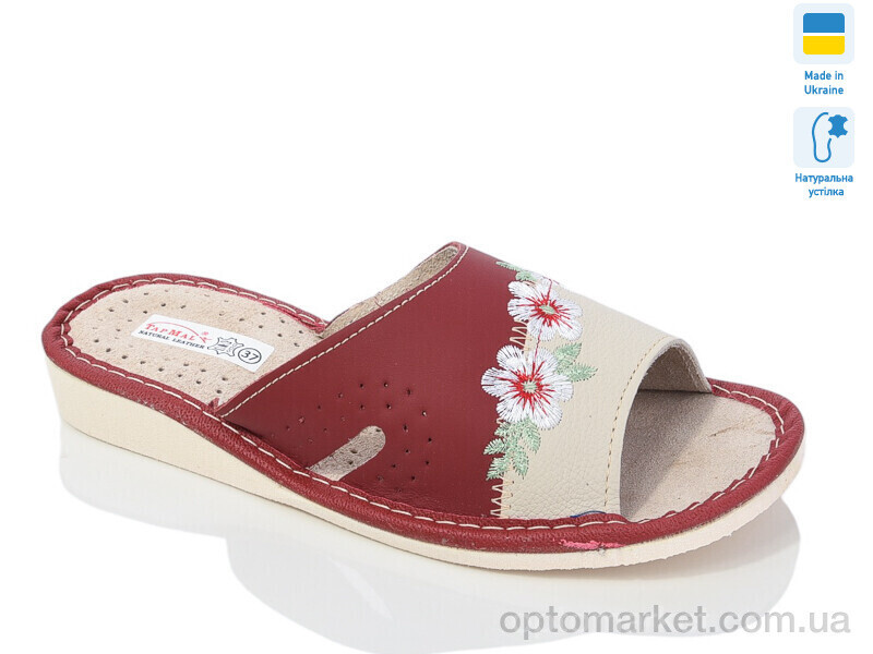 Купить Шльопанці жіночі 7-7 комн. TapMal червоний, фото 2