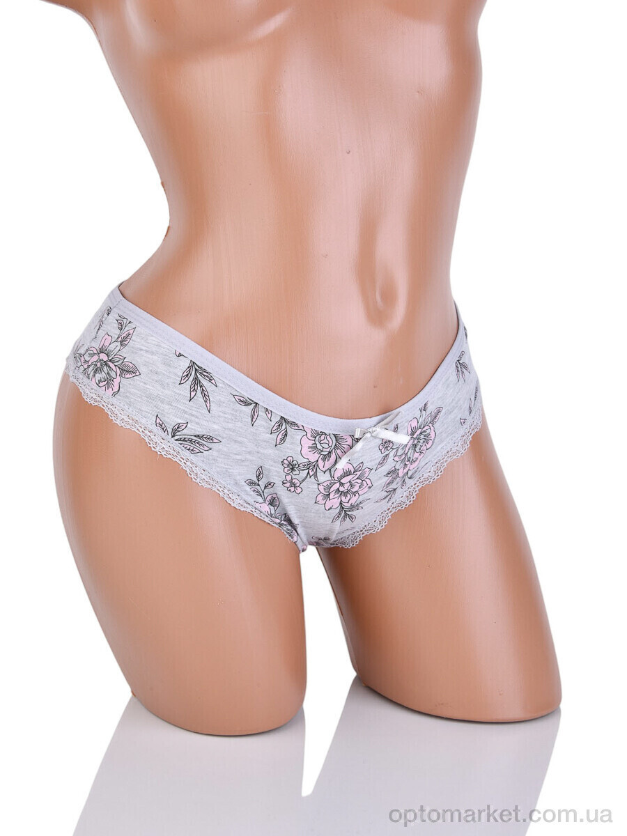 Купить Трусы жіночі 7000-9 grey (XL) Miss Emma сірий, фото 4