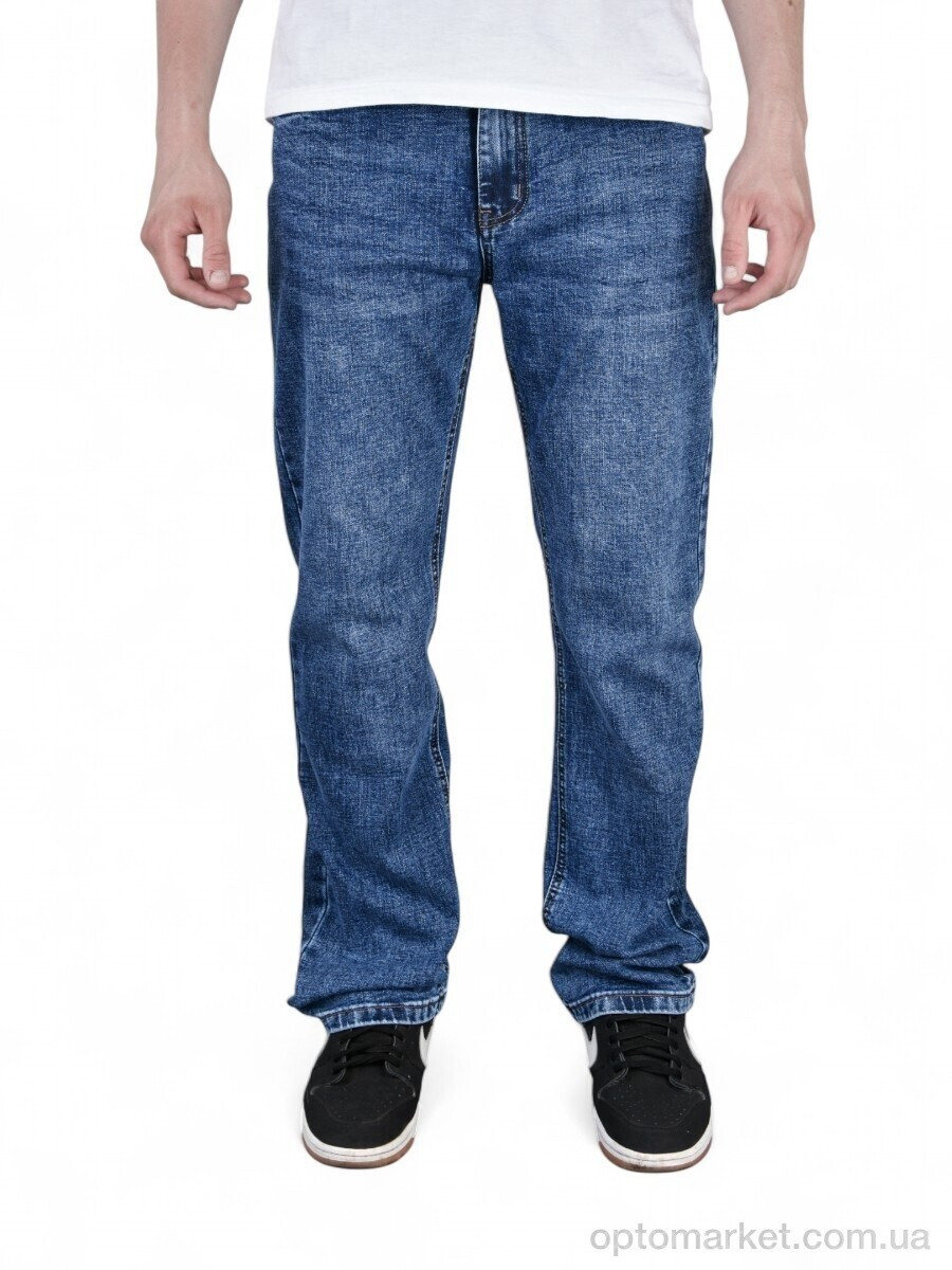 Купить Джинси чоловічі 7008 класика Baronjns синій, фото 5