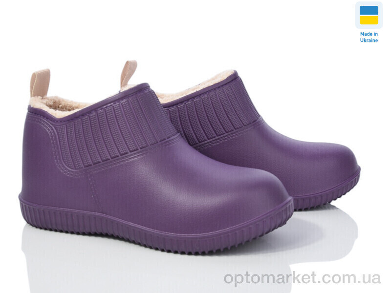 Купить Галоші жіночі 7009 фіолет Dago фіолетовий, фото 2