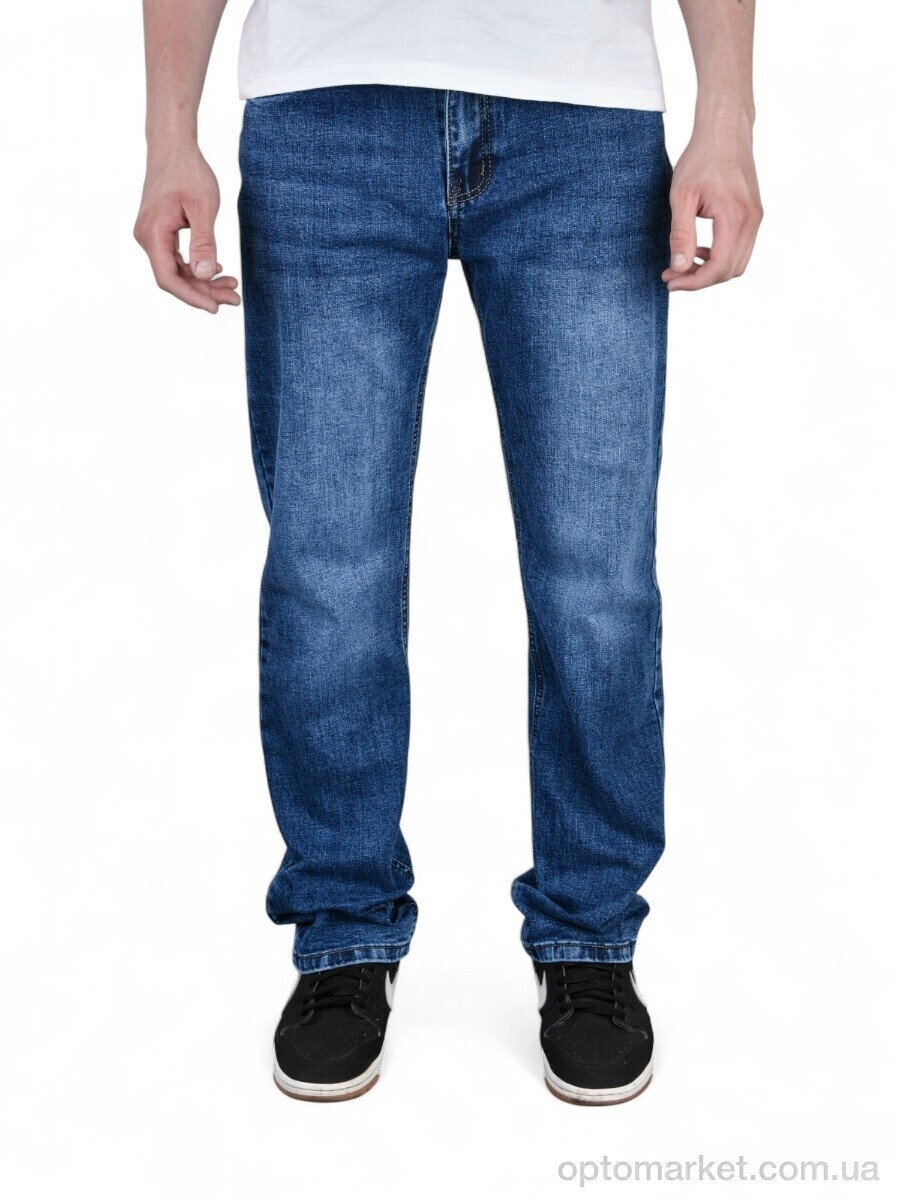 Купить Джинси чоловічі 7010 класика Baronjns синій, фото 5