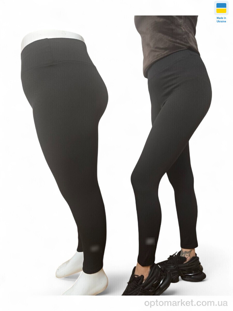 Купить Лосини жіночі 70225-1-1 чорний M.u Miu чорний, фото 3