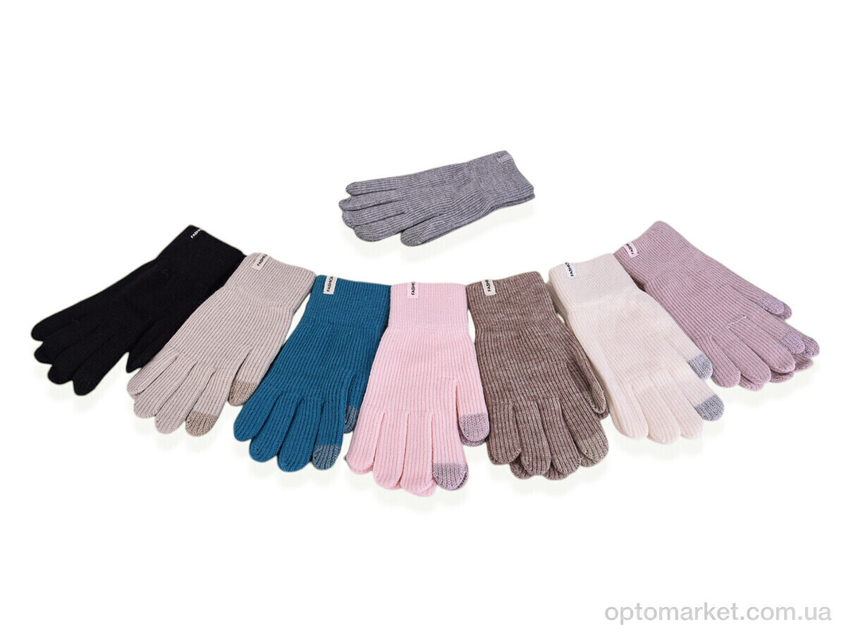 Купить Рукавички жіночі 7029 mix Henu мікс, фото 3