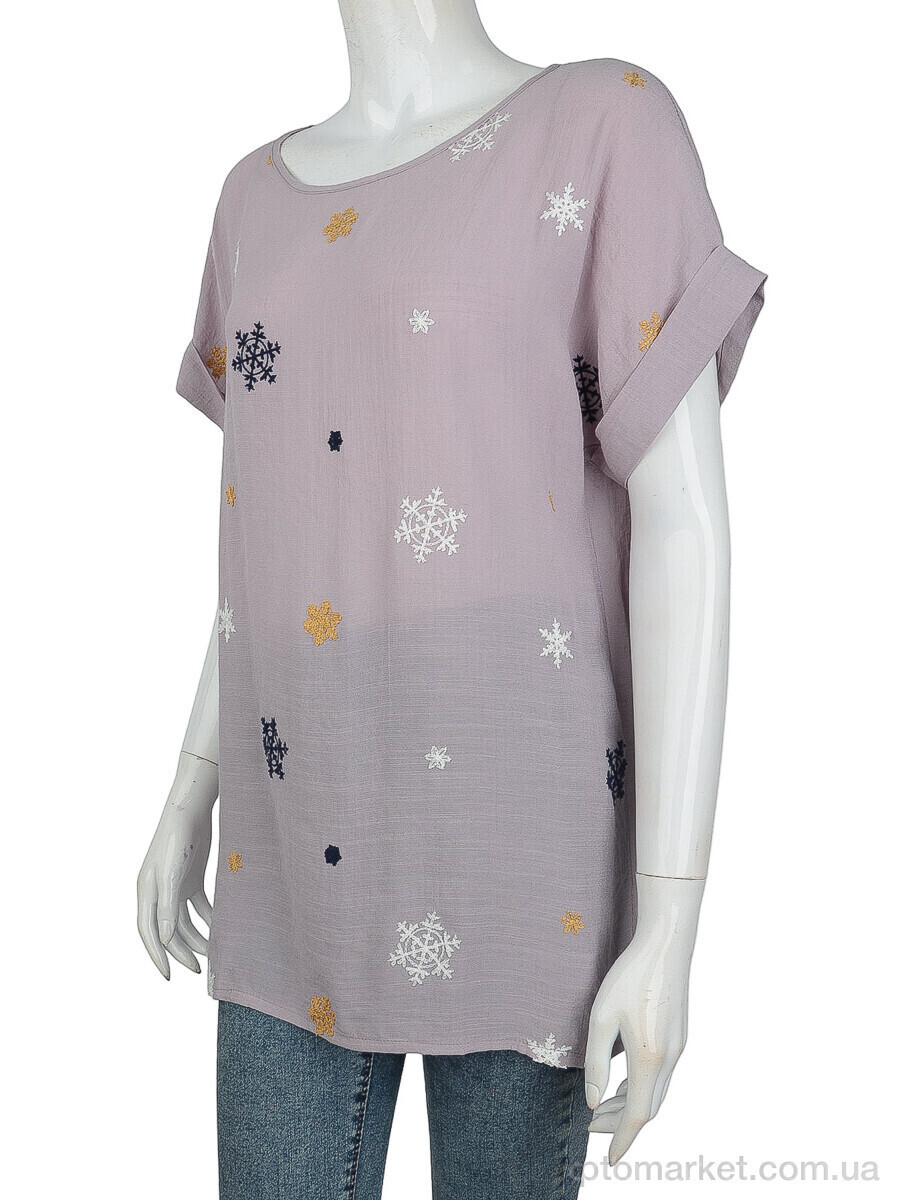 Купить Блуза жіночі 703 (08500) d.pink J.J.F. рожевий, фото 4