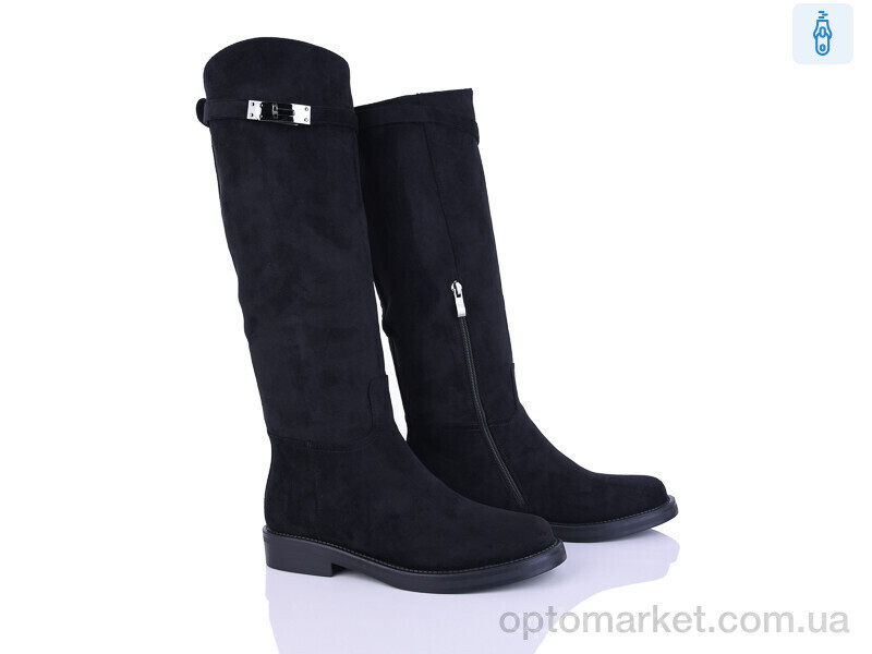 Купить Чоботи жіночі 703-233 Stefaniya nina чорний, фото 2