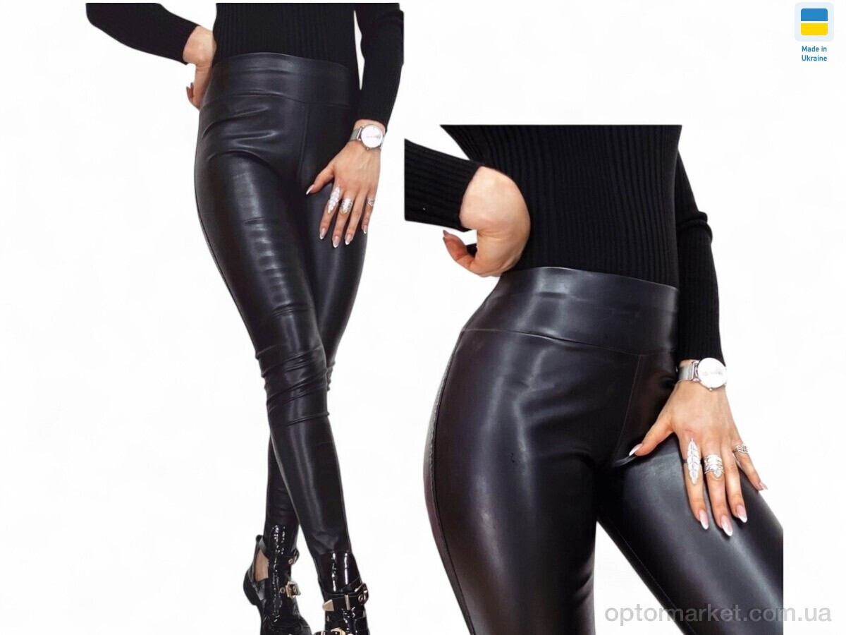 Купить Лосини жіночі 70391 чорний Sport style чорний, фото 2