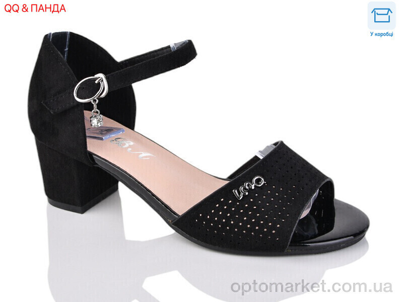 Купить Босоніжки жіночі 705-32 Aba чорний, фото 2