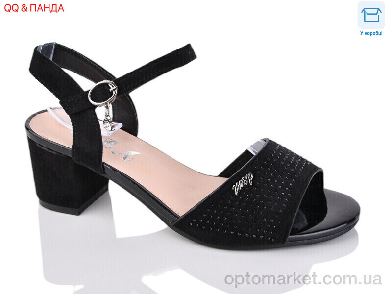 Купить Босоніжки жіночі 705-39 Aba чорний, фото 2