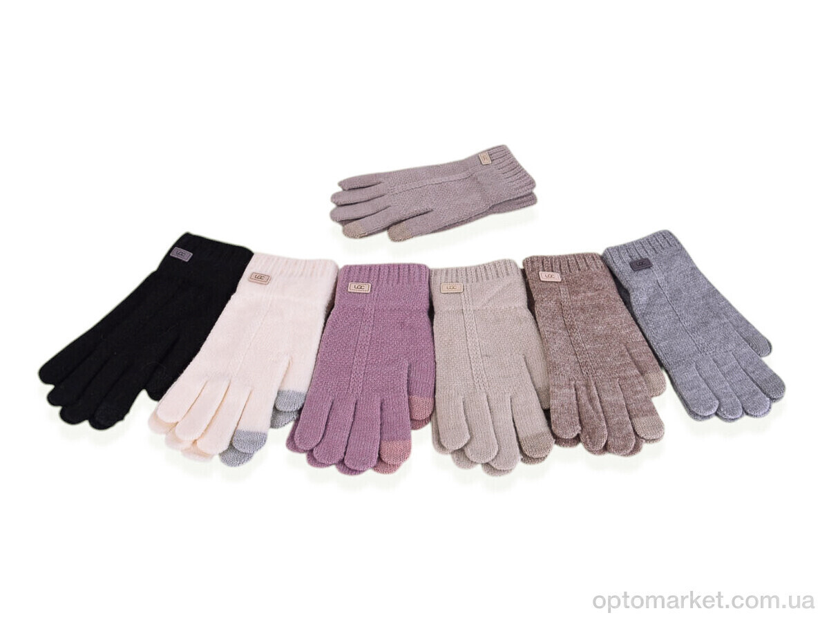 Купить Рукавички жіночі 7073 mix Henu мікс, фото 3
