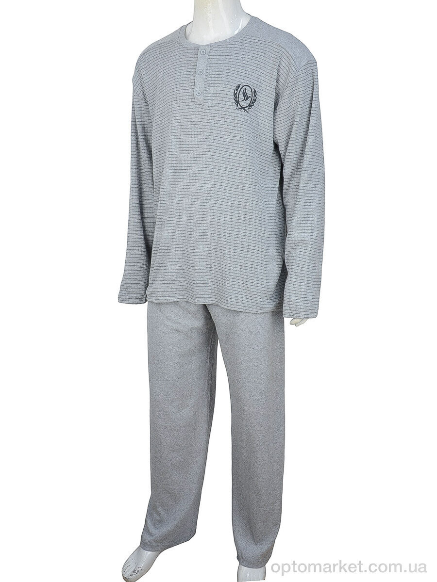 Купить Пижама чоловічі 7104 grey Falkom сірий, фото 4