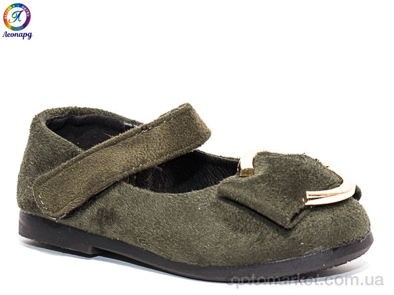Купить Туфлі дитячі 711-16 Леопард хакі, фото 2