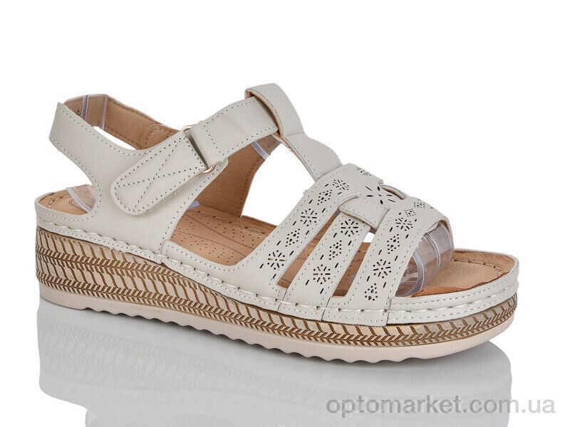 Купить Босоніжки жіночі 716-1 Leguzaza бежевий, фото 2