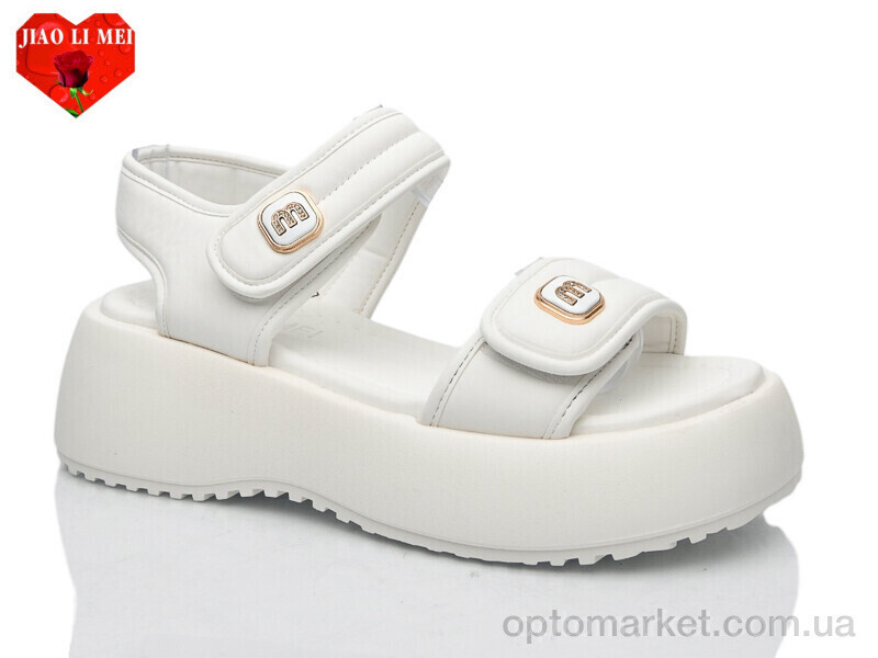 Купить Босоніжки жіночі 727-2 Jiao Li Mei білий, фото 2