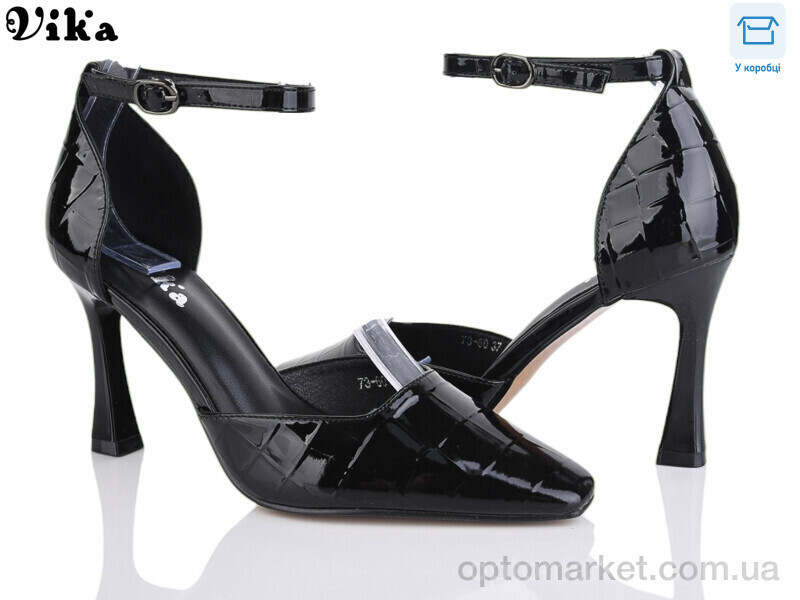 Купить Туфлі жіночі 73-60 Vika чорний, фото 2