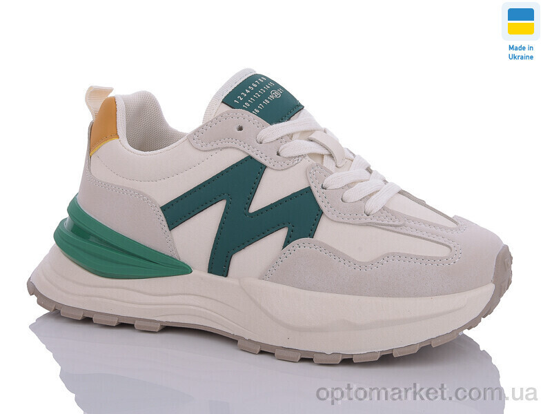 Купить Кросівки жіночі 7301-5 Swin бежевий, фото 2