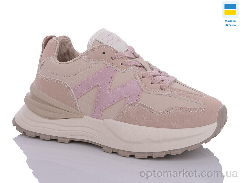 Купить Кросівки жіночі 7301-6 Swin рожевий, фото 2