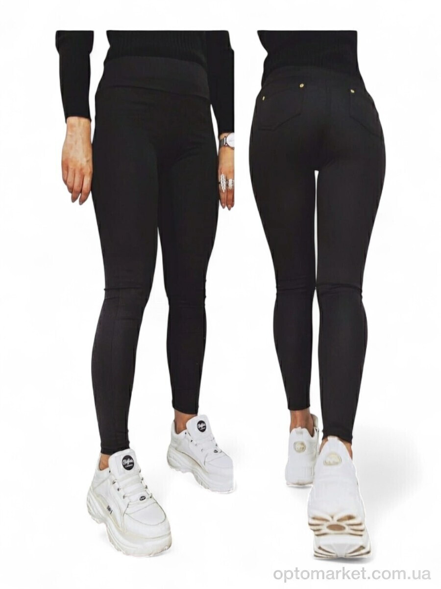Купить Лосини жіночі 731 чорний Sport style чорний, фото 2