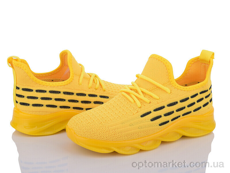 Купить Кросівки дитячі 7324-4 M.L.V. жовтий, фото 2