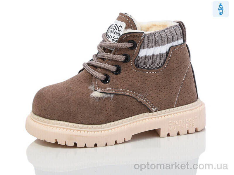 Купить Черевики дитячі 756-2 ASHIGULI коричневий, фото 2