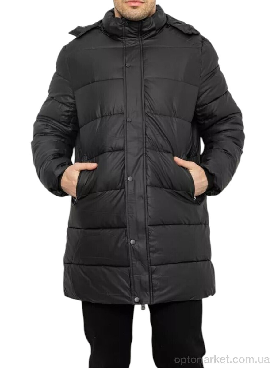 Купить Куртка чоловічі 7615 чорний Massmag чорний, фото 5