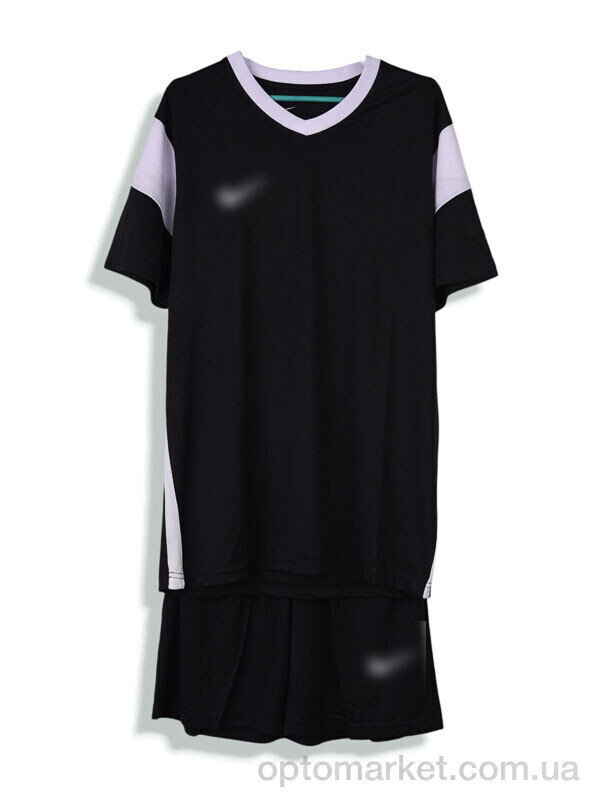 Купить Спортивний костюм чоловічі 761NI чорно-білий N.ke чорний, фото 6