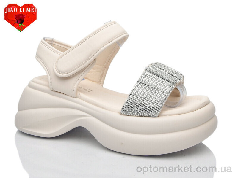 Купить Босоніжки жіночі 767 Jiao Li Mei бежевий, фото 2