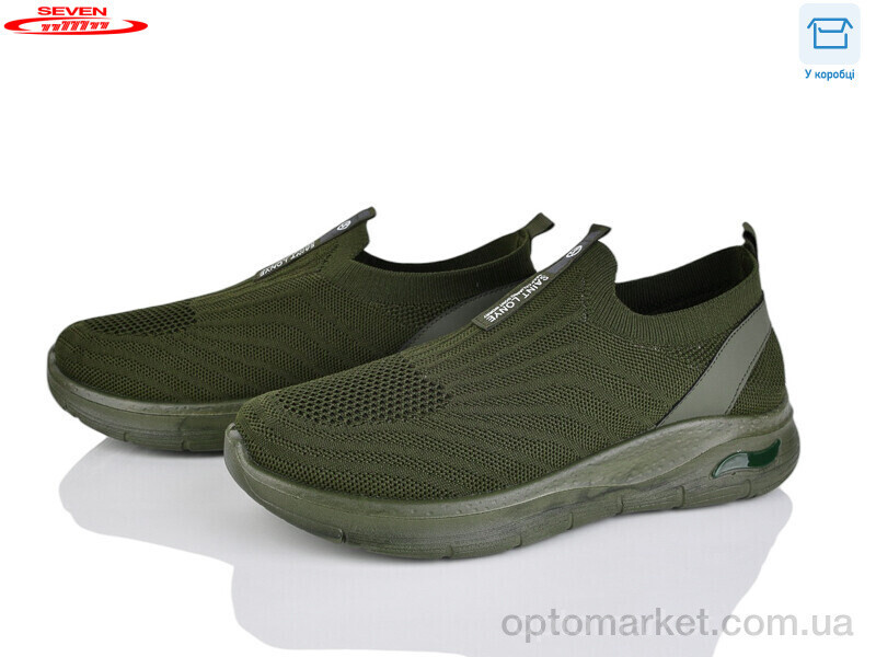 Купить Кросівки чоловічі 777-A19-5 піна Seven зелений, фото 2
