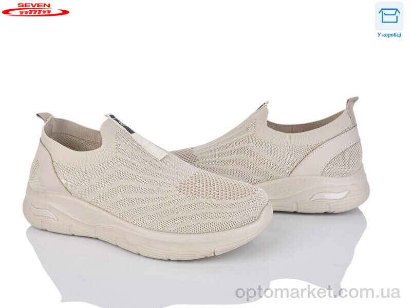 Купить Кросівки чоловічі 777-A19-6 піна Seven бежевий, фото 2