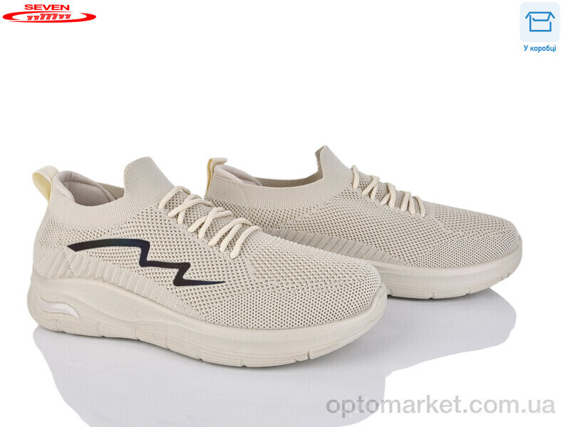 Купить Кросівки чоловічі 777-A20-6 піна Seven бежевий, фото 2