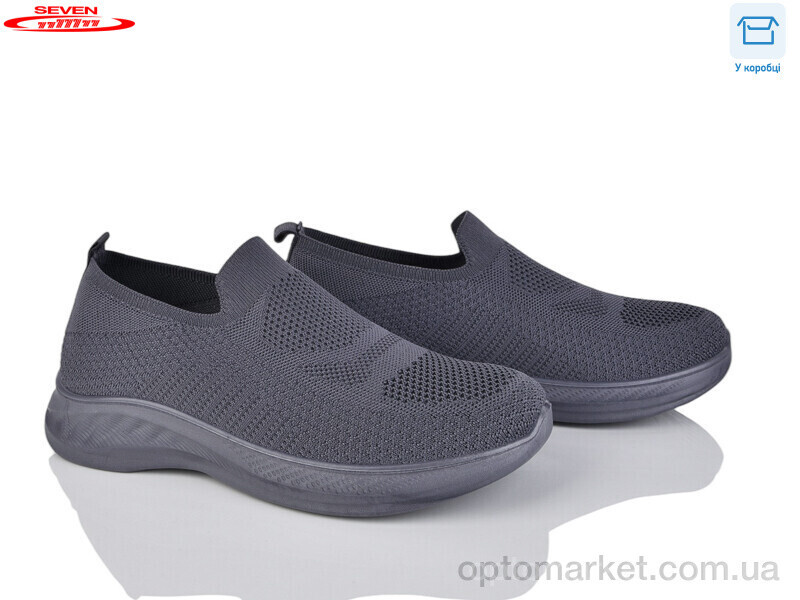 Купить Кросівки чоловічі 777-A21-3 піна Seven сірий, фото 2