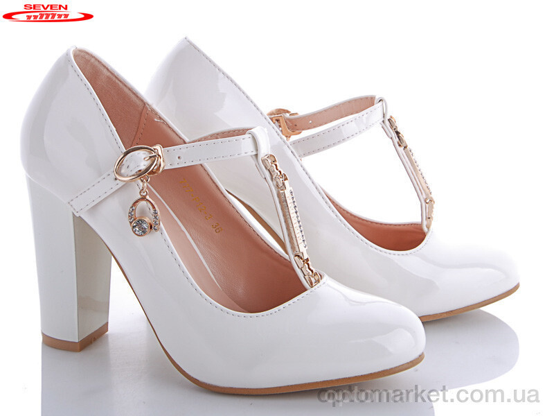 Купить Туфлі жіночі 777-P12-3 Seven білий, фото 2