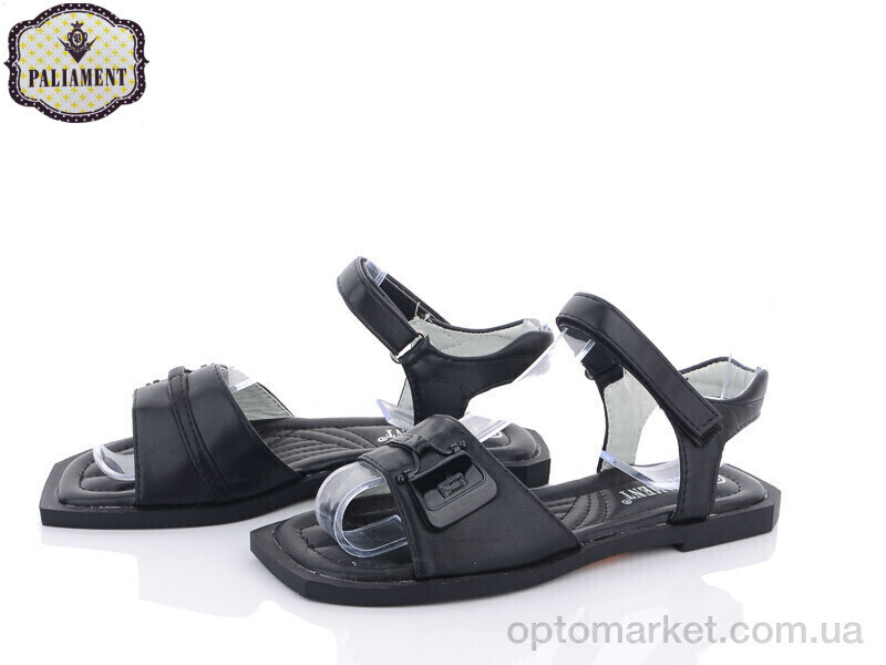 Купить Босоніжки дитячі 7788-1 Paliament чорний, фото 2